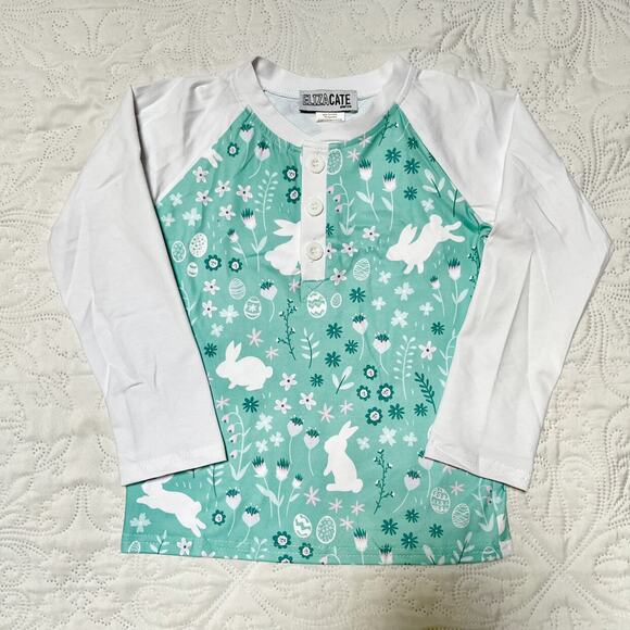 NWT Eliza Cate Bunny Hop Henley Size 5T - Picture 2 of 8